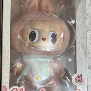 Charming Pink Bunny Doll with Bow
